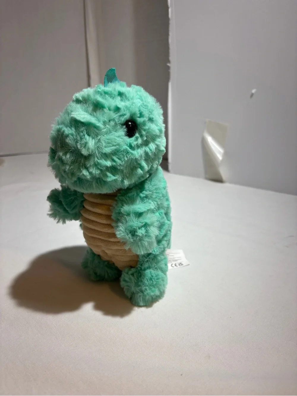 Kellytoy Plush Green Dino Plush Toy - Soft Cuddly Companion